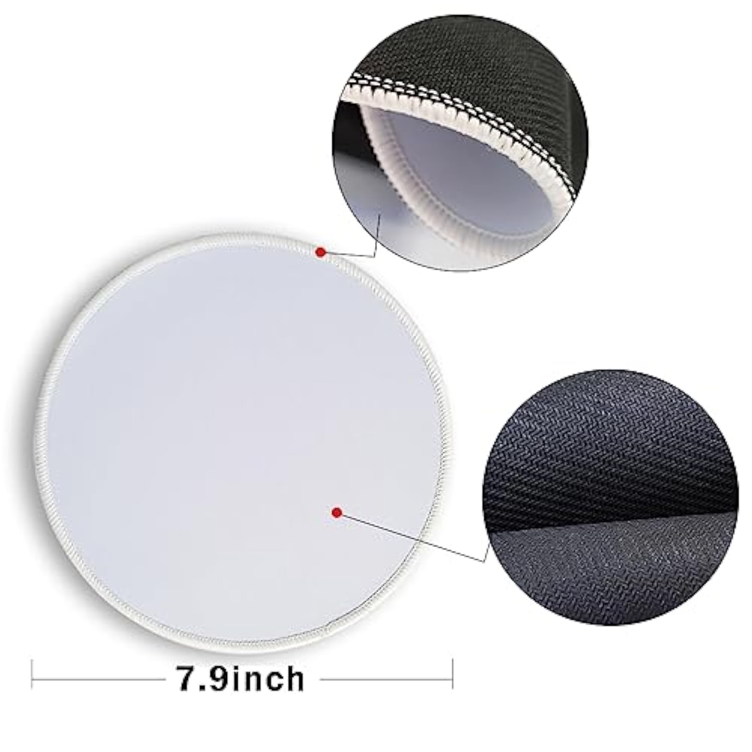 Mouse Pad?Death Before Dishonor Honor The Fallen Skull Print Concept Round Mousepad With Design?Small Non-Slip Rubber Gaming Pads?Office Dorm Computer Laptop Mouse Pad 7.9 X 7.9 Inch