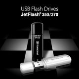Jetflash 350 8Gb Usb 2.0 Flash Thumb Drive, Type-A External Data Storage Memory Stick Compatible With Computer/Laptop/Desktop/Pc - Ts8Gjf350