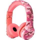 Play+ Kids Headphones With Volume Limiting For Toddlers (Boys/Girls) - Pink Ca