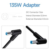 Hp 135W 19.5V 6.9A Ac Adapter Laptop Charger Fit For Hp Spectre 15 X360 Omen 1