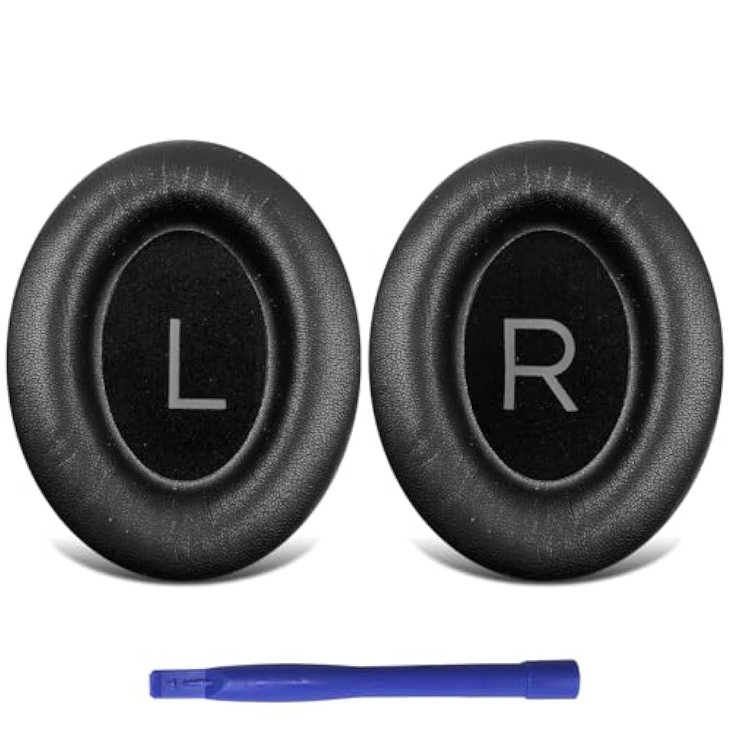 Replacement Ear Cushions For Bose Quietcomfort 45 (Qc45)/Quietcomfort Se (Qc Se)/New Quiet Comfort Wireless With Soft Protein Leatherette Ear Cushions And Acoustic Foam Earcups (Black)