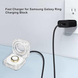 Charger for Oura Ring 4/3 and Samsung Galaxy Ring - 18W USB Fast Wall Charger with USB C Nylon Braided Charging Cable, 3.3ft Long