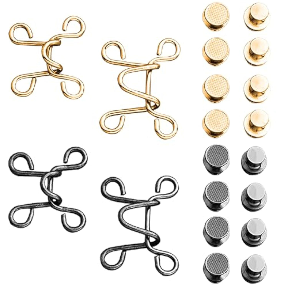 4 Sets Adjustable Nail-Free Waist Buckles,  Adjustable Waist Buckle Ex