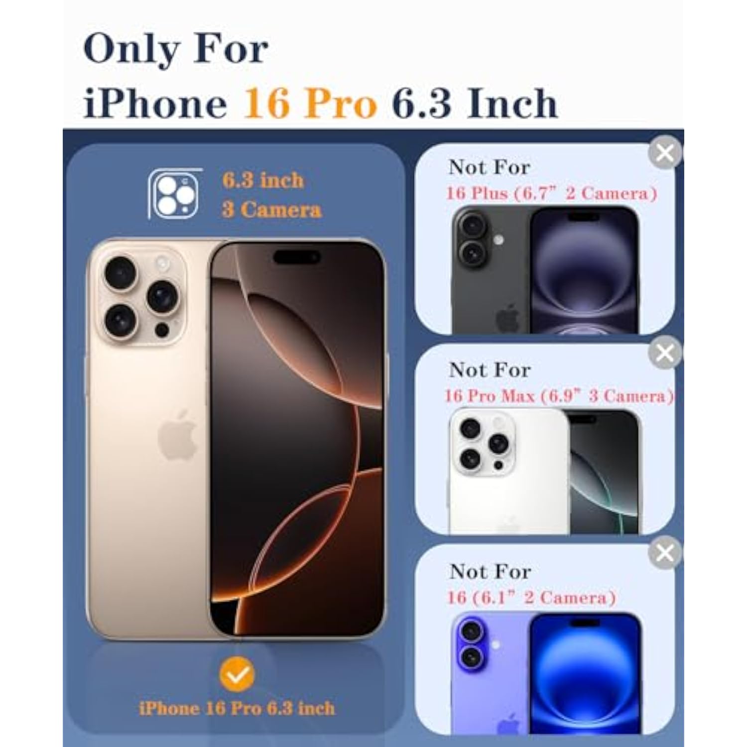 For Iphone 16 Pro Case Clear Flowers, For 16 Pro Case Floral With Screen Protector [Camera Protection] Slim Shockproof Phone Case For Iphone 16Pro For Women Girl'S - Flower Design