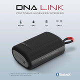 Monster DNA Link Portable Wireless Bluetooth Speaker - IPX5 Water Resistant, 12 Hour Playtime, True Wireless Stereo, Lightweight with Strap and Speakerphone - Perfect Speaker for Outdoors
