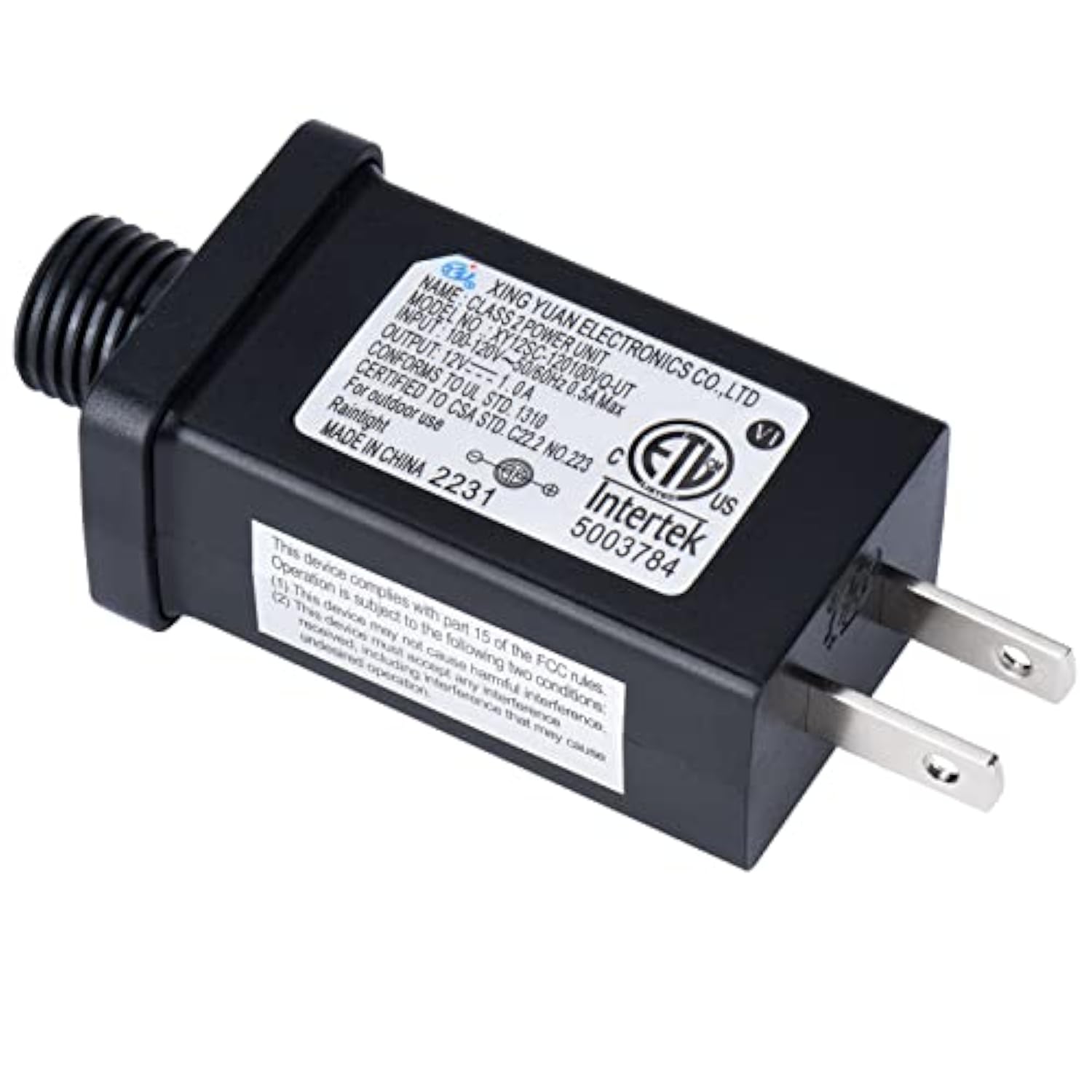 Replacement Yard Inflatable Adapter 12V 1A Power Supply Adaptor For Outdoor Inflatable Decoration,Suitable For Lawn, Cou