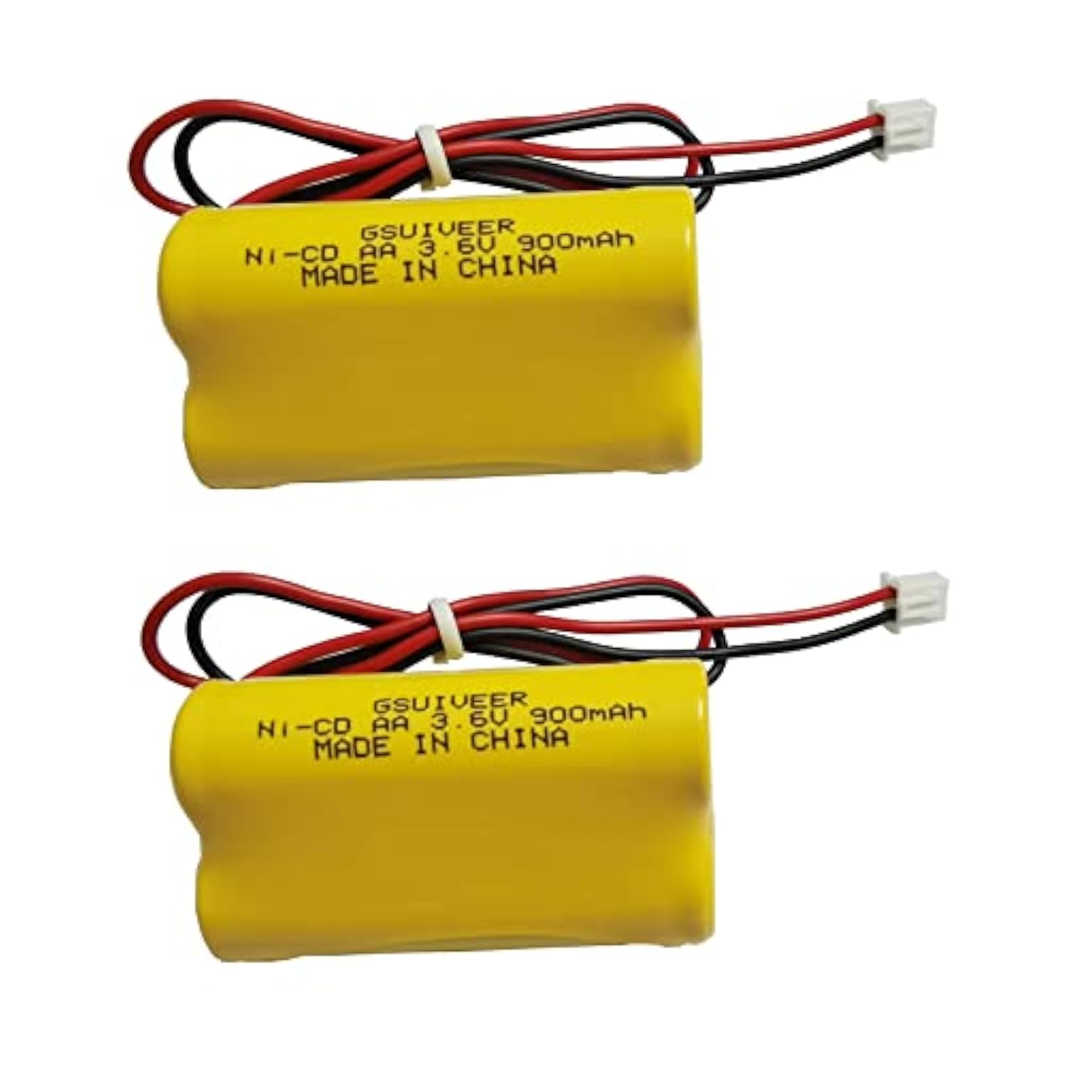 3.6V 900Mah Ni-Cd Exit Sign Emergency Light Battery Pack Compatible Unitech 6200Rp Lowes Osa230 Lowes 253799 Unitech Ledr-1 (2 Pack)