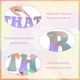 Bach That Ass Up Banner, Pre-Strung, Bachelorette Party Decorations, Boujee Bachelorette Decor Holographic