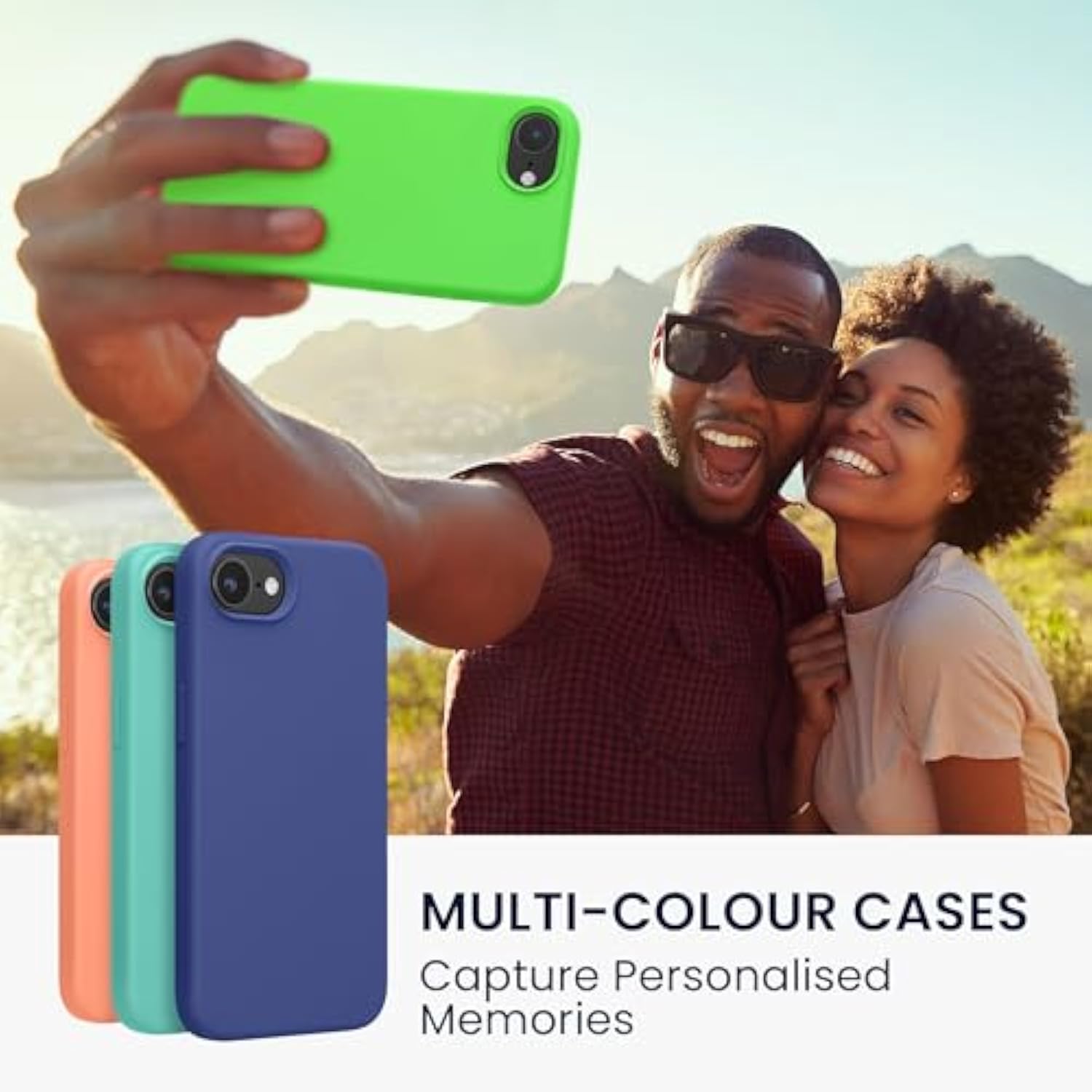 kwmobile Case Compatible with Apple iPhone 16e Case - TPU Silicone Phone Cover with Soft Finish - Lime Green