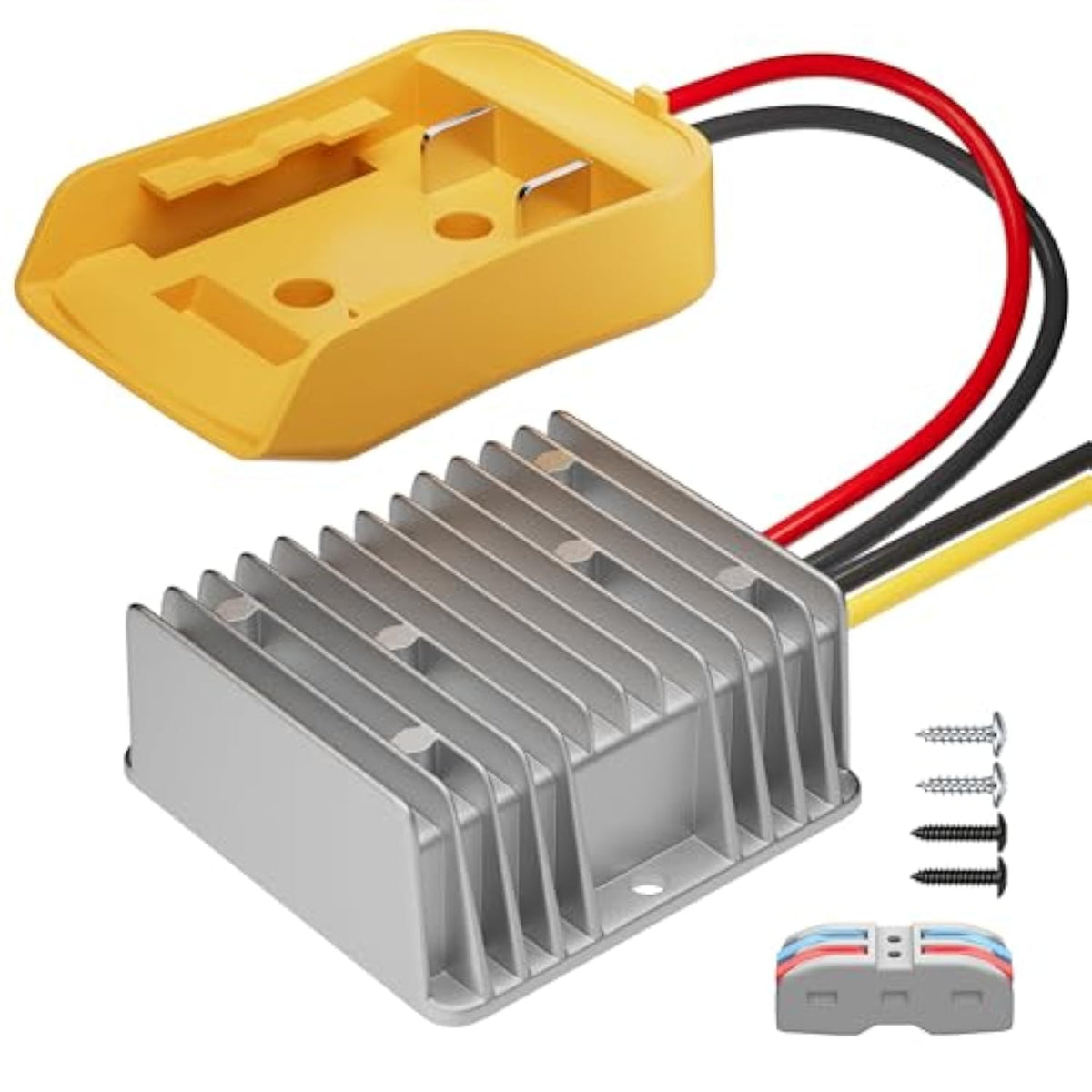 Step Down Converter For Dewalt 20V To 12V Adapter Power Wheel Battery Adapter Dc 12V 20A 240W Inverter Automatic Buck Converter Dc Voltage Regulator
