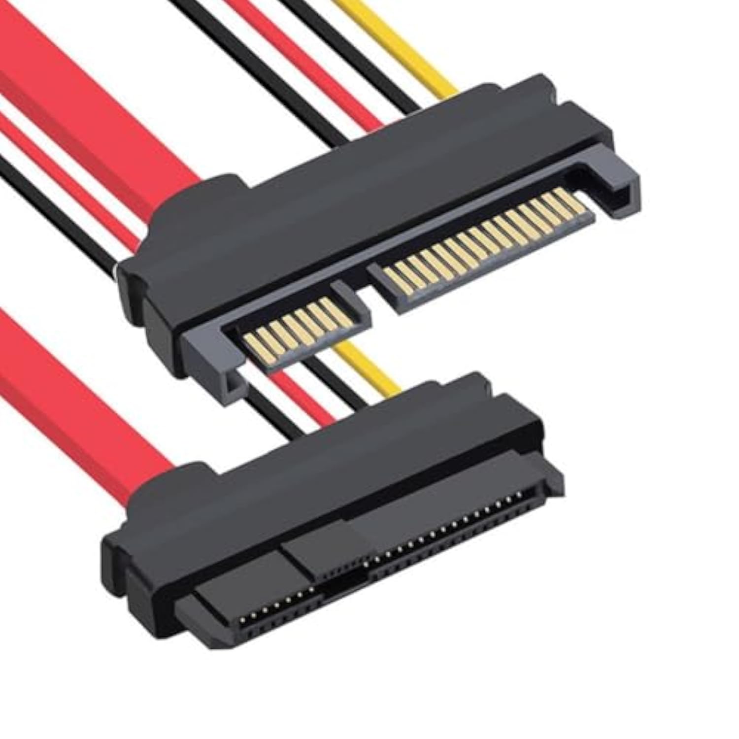 Cy Sas To Sata Cable,Sff-8482 Sas 29 Pin To Sata 22Pin Hard Disk Drive Raid Ex