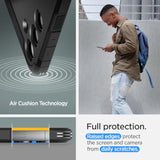 Spigen Tough Armor Designed for Galaxy S24 Case (2024) [Kickstand] [Military-Grade Protection] - Black