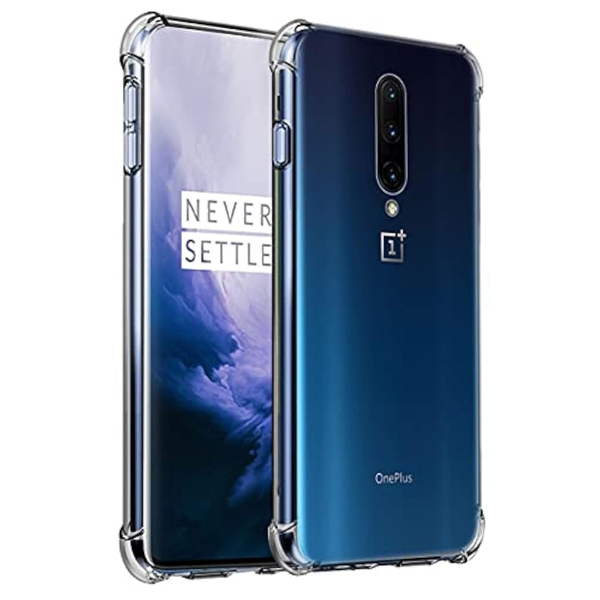 For Oneplus 7 Pro Case Clear, Corner Shockproof Protective Phone Case Soft Tpu Slim Thin Case For Oneplus 7 Pro - Clear