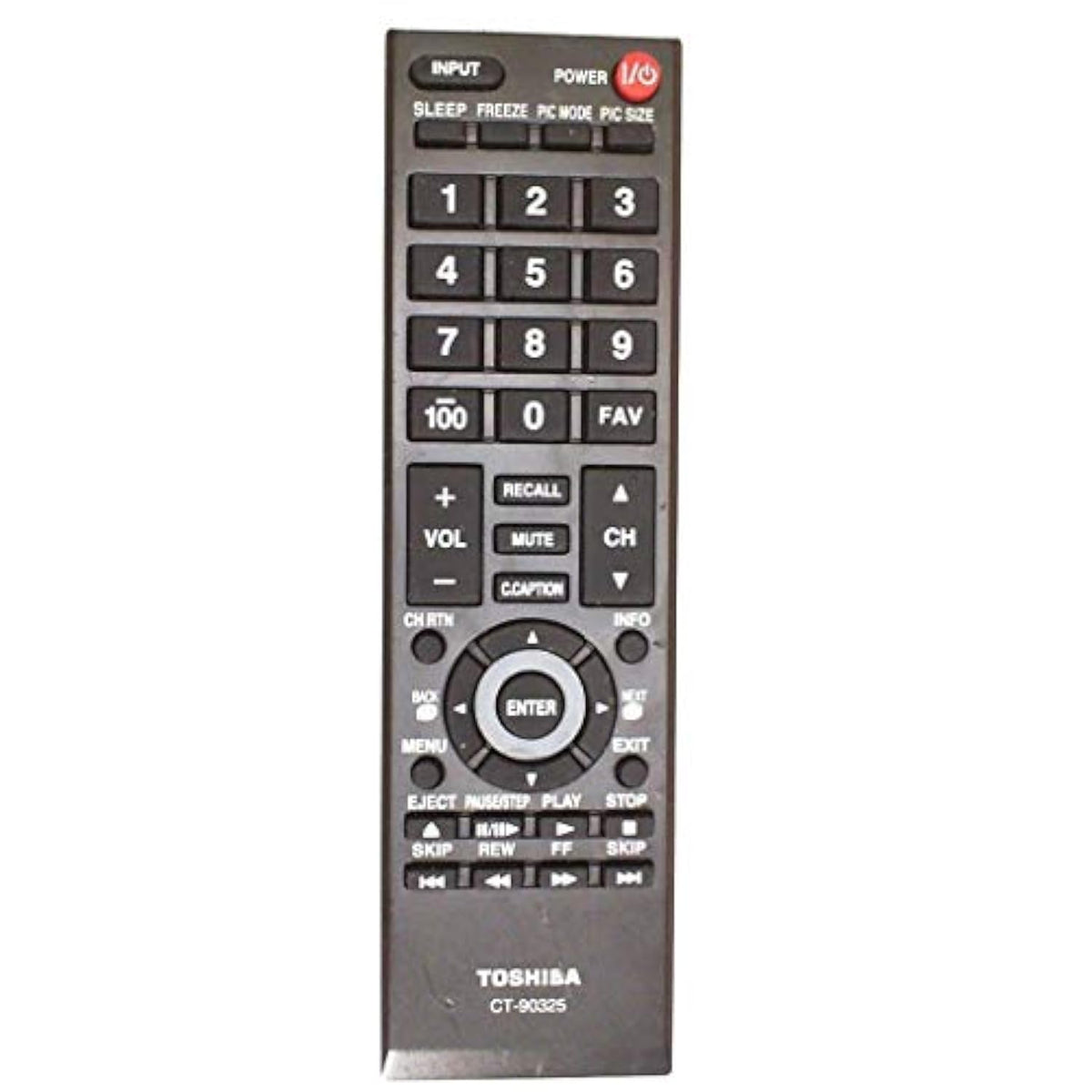 Toshiba CT-90325 REMOTE CONTROL for 19C100U