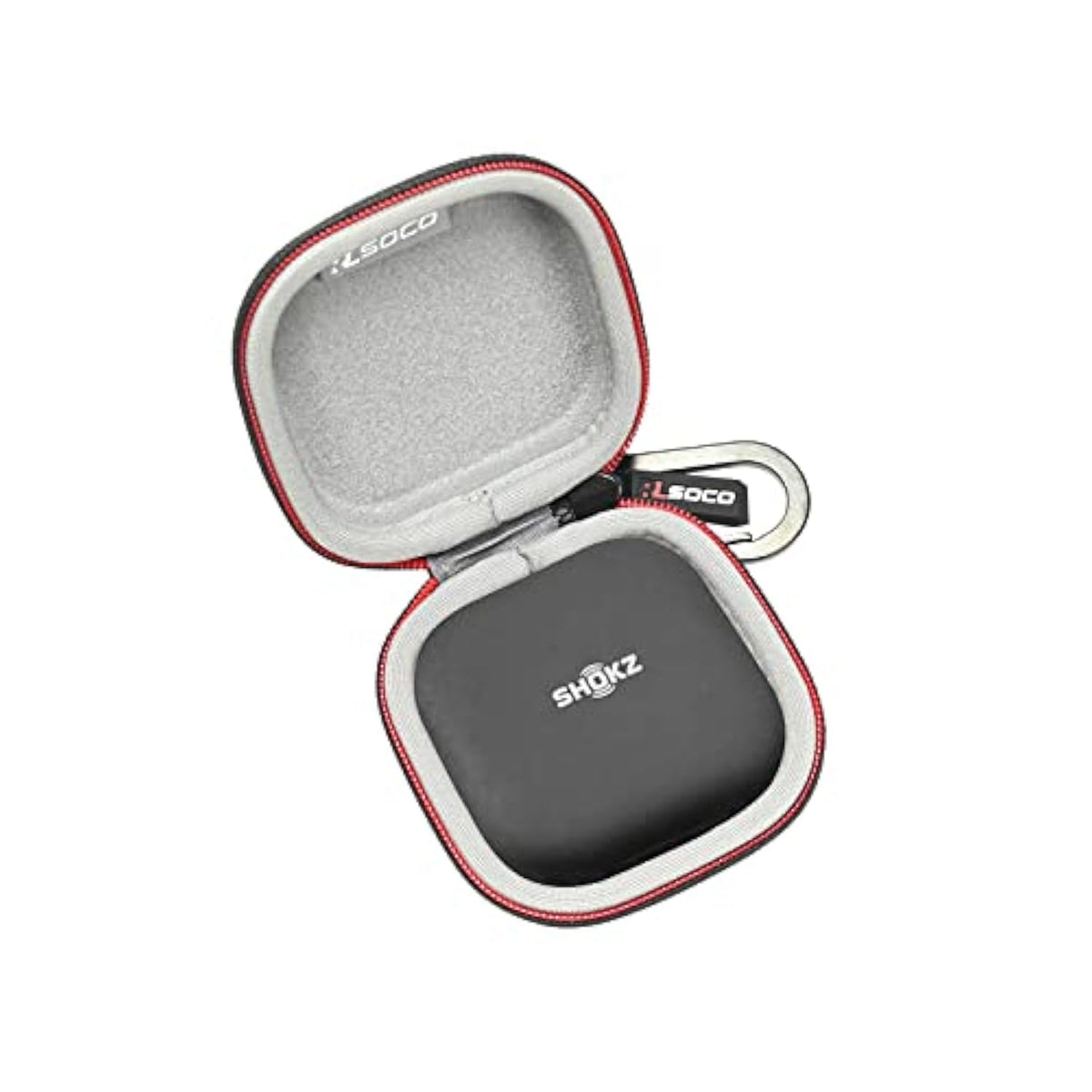 Hard Case For Shokz New Openfit 2/Openfit Air/Openfit/Openfit 2+ Open-Ear Headphones True Wireless Bluetooth Earphones (Black)