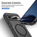for Google Pixel 9/9 Pro Case,[Compatible with Magsafe] [Military Grade Drop Tested] Shockproof Magnetic Tough Rugged Protective Phone Case -6.3 inch