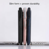 Incase Compact Laptop Sleeve with Woolenex - 14" MacBook/Laptop and iPad/Tablet Sleeve, Computer Case and Cover, Lightweight, Weather Resistant, with Slip Pocket for Accessories - Blush Pink
