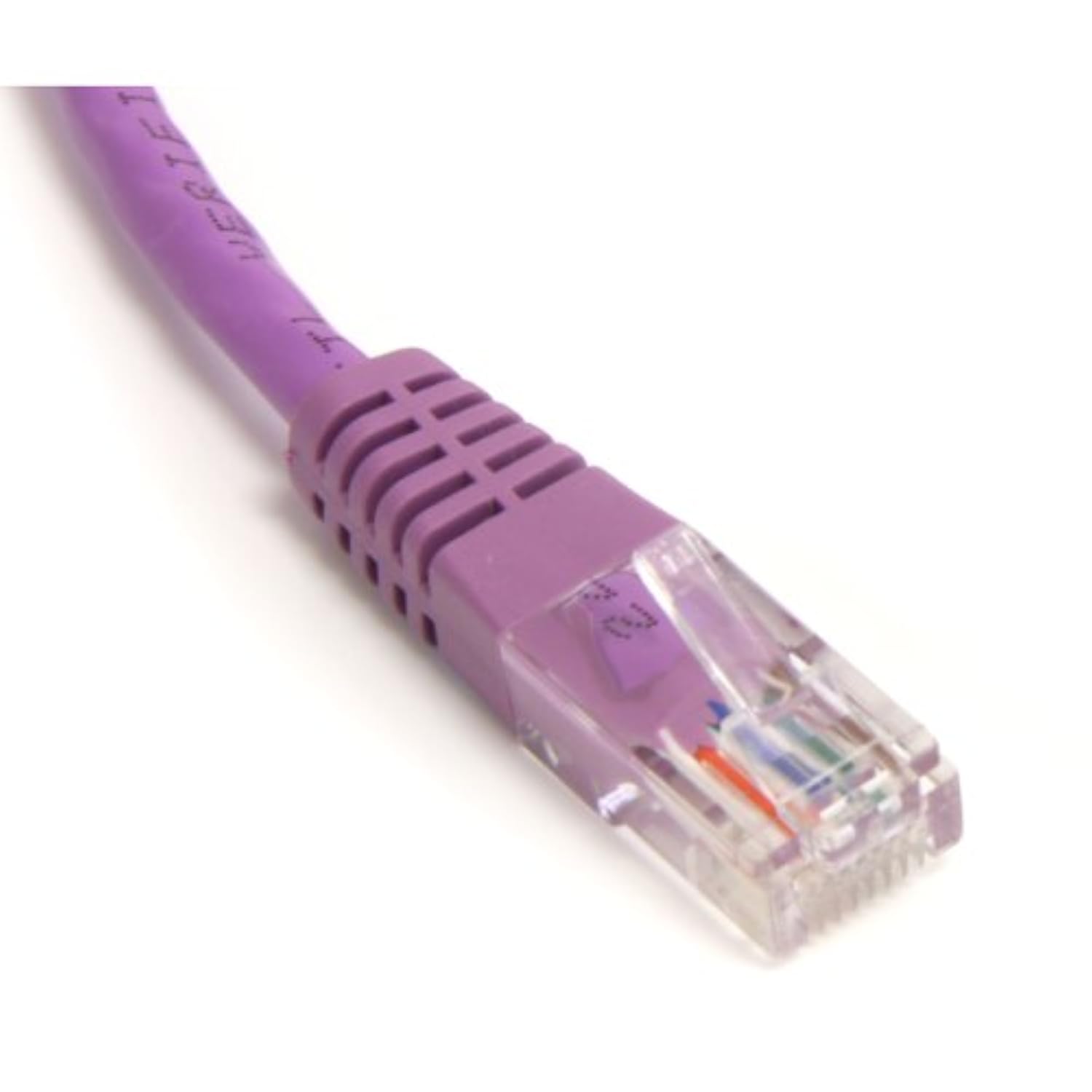 StarTech.com 6 ft Cat5e Patch Cable with Molded RJ45 Connectors - Purple - Cat