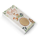 Baby Shower Game – Woodland Scratch Off Cards For Boy Or Girl, Forest Animal Theme, 30 Cards & Stickers