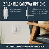 Radiant Wnrl23Wh Wireless Smart Switch With Netatmo, Compatible With Alexa, Google Assistant & Apple Homekit, White (1 Count)