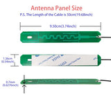 U.Fl Mhf1 Internal Antenna 2.4Ghz 5Ghz Laptop Wifi Antennas With 50Cm Cable For Mini Pcie Card 4 Pcs