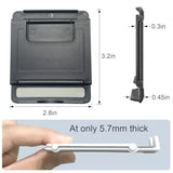 2 Pack Cell Phone Stand, Foldable Phone Holder For Desk Compatible With Phone 15 14 13 12 11 Pro Xs Xs Max Xr X 8, Nintendo Switch, All Phones, Black & White