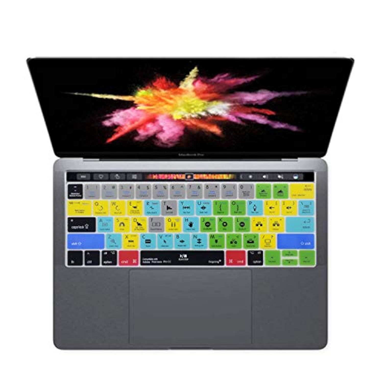 Premiere Pro Cc Shortcuts Hotkey Silicone Keyboard Cover Skin For Macbook Pro