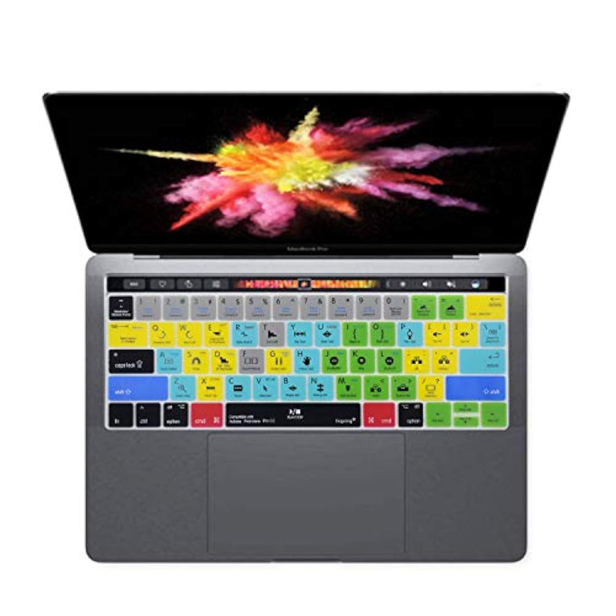 Premiere Pro Cc Shortcuts Hotkey Silicone Keyboard Cover Skin For Macbook Pro