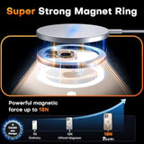 Iphone 16 Pro Max 3-in-1 Magsafe Case With 2 Screen Protectors Clear 6.9 Inch