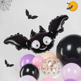 Halloween Balloon Arch Kit – Pink Black Purple with Bat & Ghost Balloons