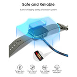 3.3Ft Charger For Amazfit Bip 5/3/3 Pro/U,Gts 4 Mini/2/2 Mini/2E,Trex Pro,Zepp E/Z,Active,Gtr 2/2E Watch,Usb Magnetic Charging Cable Accessories For Amazfit Watch