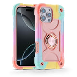 MARKILL Compatible with iPhone 16 Pro Max Case 6.9 Inch with Ring Stand, Heavy-Duty Military Grade Shockproof Phone Kids Cover for iPhone 16 Pro Max