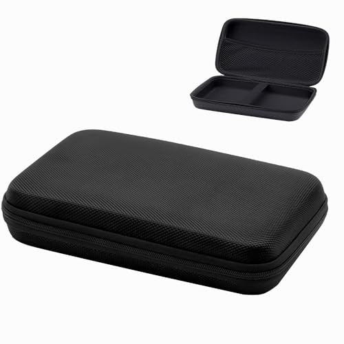 Electronics Organizer Bag Multi-Functional Eva Storage Case For Headphones, Cables, Hard Drives, Tools, Flash Drive, Power Bank, Travel Accessories(Black)