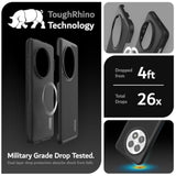 TUDIA MergeGrip [Magsafe Compatible] for OnePlus 13 Case 5G (2025) - [Military Grade Drop Tested] Dual Layer Shockproof Slim Heavy Duty Tough Cover Phone Cases - Black