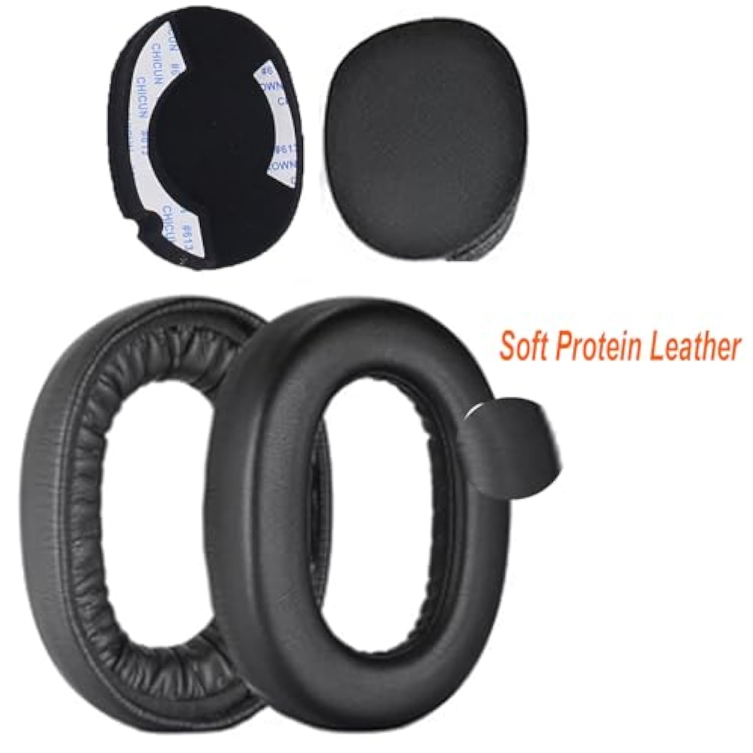 Elite 85 H Earpads Ear Cushions Compatible With Jabra Elite 85H Wireless Noise Canceling Headphone Protein Leather Replacement Ear Pads Cups Cover With Memory Foam