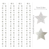 Glitter-Silver Party-Decorations Star Christmas Garland - 62Ft Birthday Twinkle Little Star Hanging Streamers Banner,Bachelorette Engagement Wedding New Years Supplies Decor
