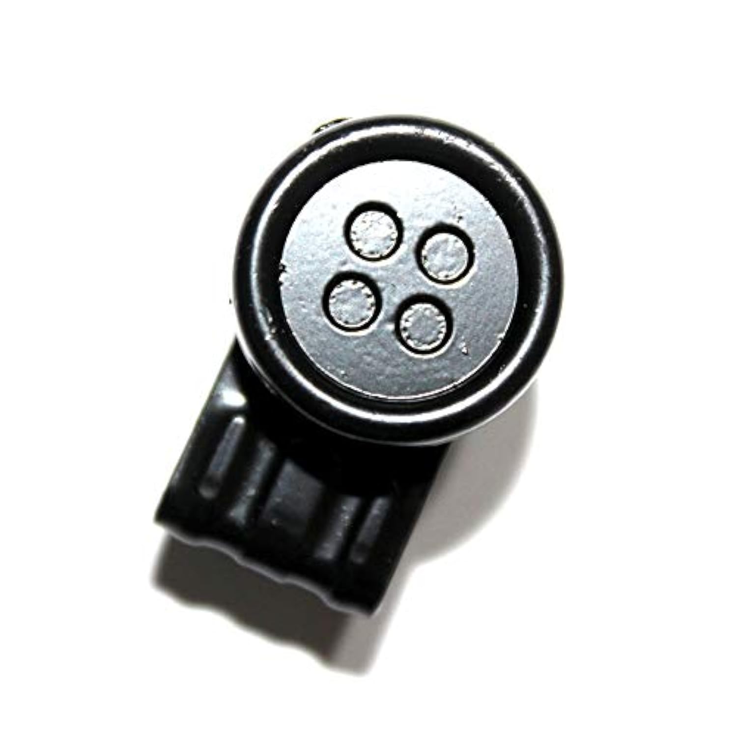 Movable No Sew Button End Brace Clips Set Of 7 (Black)
