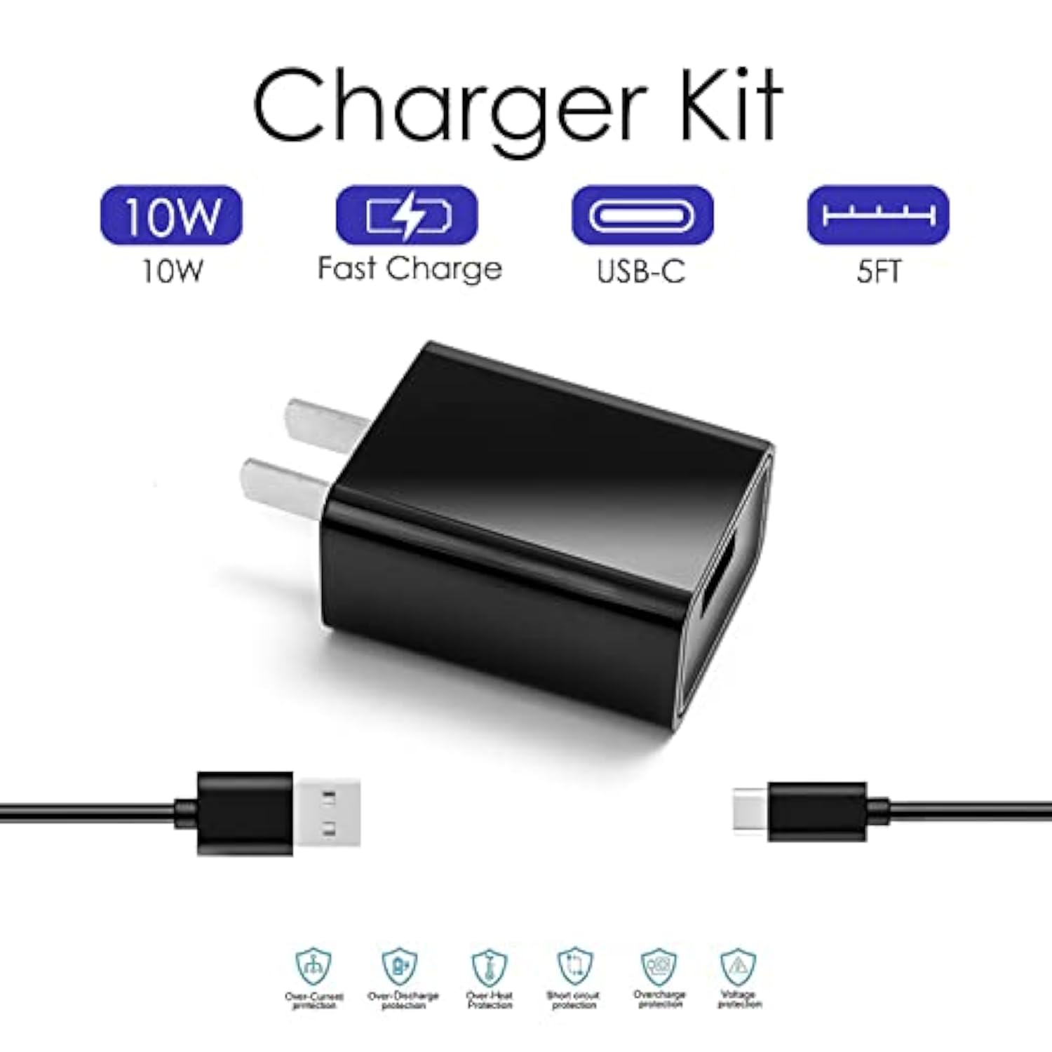 Bluetooth Speakers Charger Usb C Fast Wall Charger Charging Cable Cord For Son