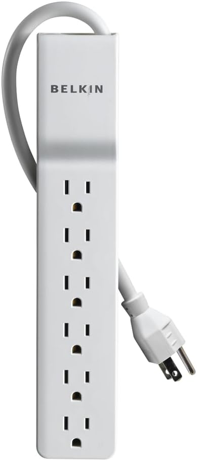 Belkin 6 Outlet Commercial Power Strip Surge Protector with 6 ft Cord and 720 Joules