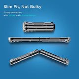 For Samsung Galaxy Z Fold 3 5G Case [Enhanced Corner Protection] Non-Yellowing Crystal Soft Tpu Bumper Shockproof Hard Clear Back Cover 2021