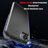 For 16E Case With Screen Protector Heavy Duty 3 In 1 Shockproof Protective Phone Case For Se4 6.1 Inch (Black)