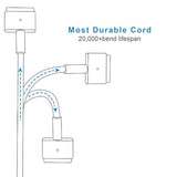Mac Book Pro Charger, Ac 85W Magnetic T-Tip Power Adapter Charger Compatible W