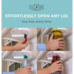 The Grip Jar Opener | Original Under Cabinet Jar Lid & Bottle Opener, Effortless For Weak Hands & Seniors With Arthritis - Made In Usa