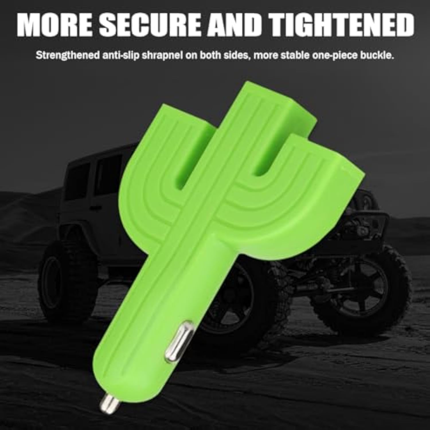 Cactus 3Usb Car Mount Charger, 12-24V Three Port Automotive Phone Charger Adapter, Compatible With 8 11 12 Plus Pro Max S9 S10 Note9, Universal For Suv, Truck, Rv, Van, Office, Home