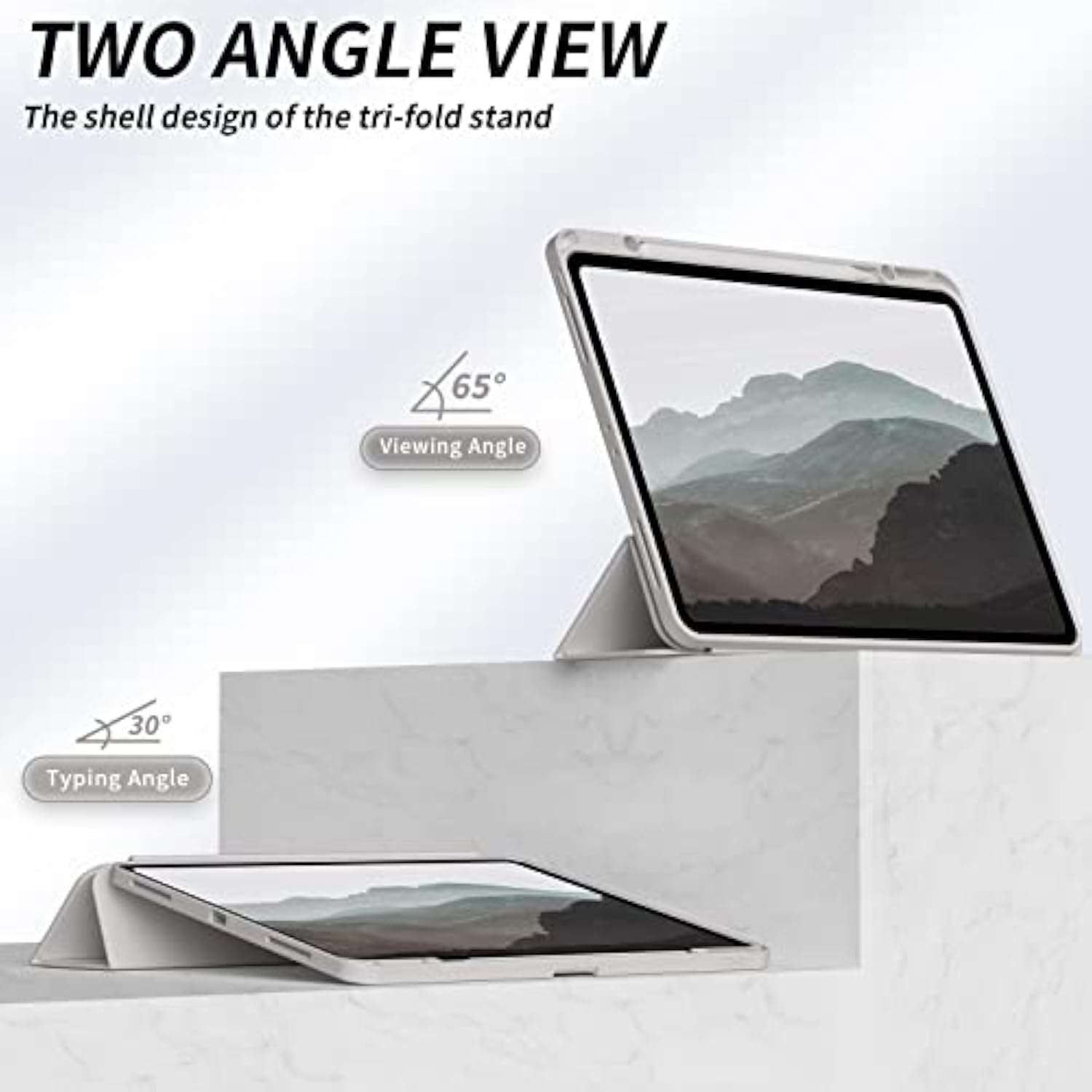 New Ipad Pro 12.9 Case 6Th Generation 2022 / 5Th Gen 2021/ 4Th Gen 2020 With B