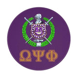 Psi Phi Mouse Pad Series Anti-Slip Mouse Mat For Office Computer Mousepads Round Gaming Mouse Pad 7.9 X7.9 Inchs