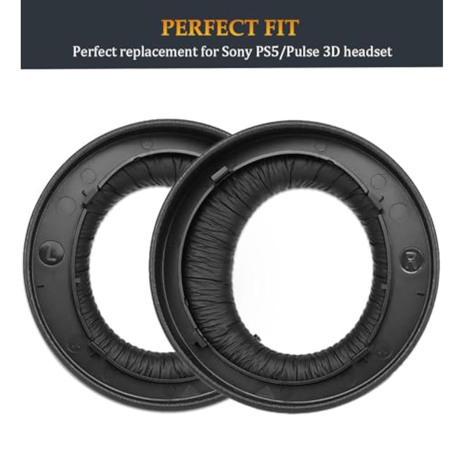 Ps5 Headset Replacement Ear Pads Cooling Gel Pulse 3D Earpads Upgrade Ear Cushions Muffs Compatible With Sony Playstation 5/Ps5/Pulse 3D Wireless Gaming Headset