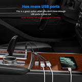 Usb Type A Splitter 2Pack 1 Male To 3 Female Usb2.0 Adapter Usb Extension Cord For Charging/Data Transfer/Laptop/Mac