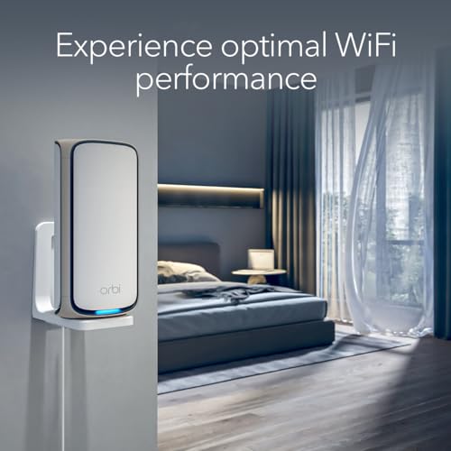 Wifi 7 Wall Mount Kit (Rbewm-10000S) Compatible With Orbi & Nighthawk Wifi 7 Systems, White