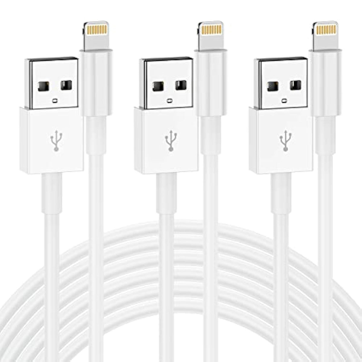 Iphone Charger Cable 10 Ft,[Apple Mfi Certified] 3Pack Extra Long Usb To Lightning Cable 10 Feet,Apple Charging Power Cord 10 Foot For Iphone 14 13 12 11 Pro Max Mini Xr X 9 8 7Plus 6S Ipad